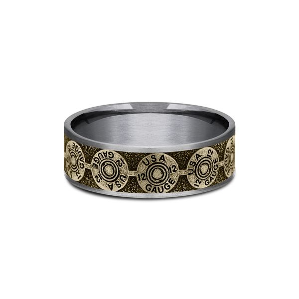 Gold Wedding Band Image 2 Spath Jewelers Bartow, FL