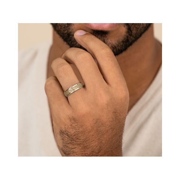Gold Wedding Band Image 3 Spath Jewelers Bartow, FL