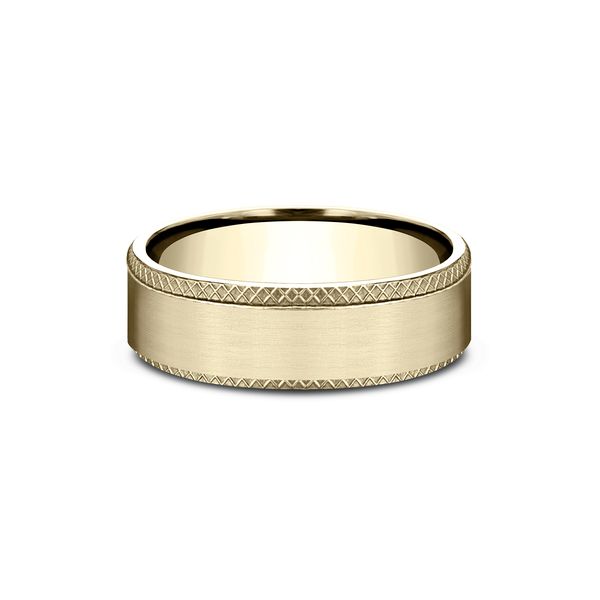 Gold Wedding Band Image 2 Spath Jewelers Bartow, FL