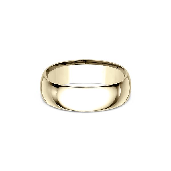 Gold Wedding Band Image 2 Spath Jewelers Bartow, FL