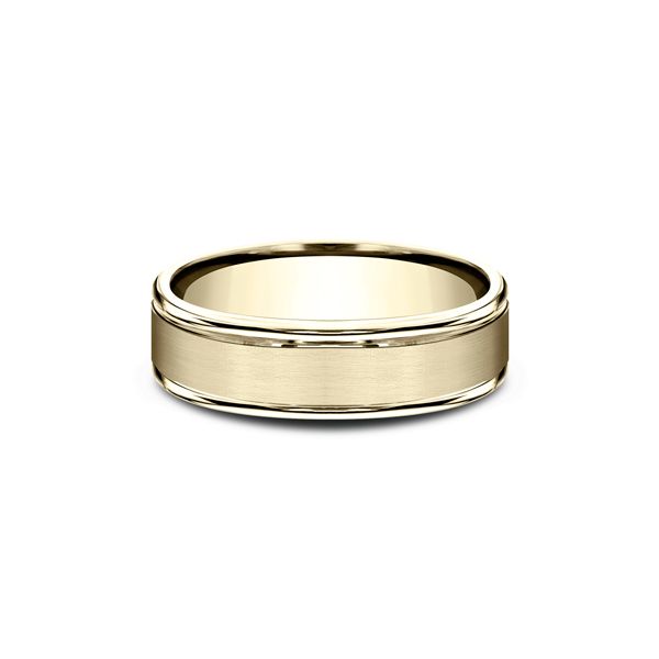 Gold Wedding Band Image 2 Spath Jewelers Bartow, FL