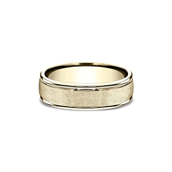 Gold Wedding Band Image 2 Spath Jewelers Bartow, FL