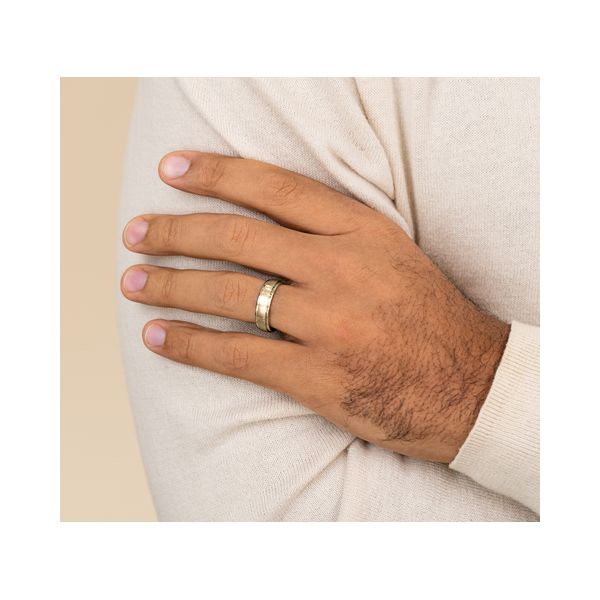 Gold Wedding Band Image 3 Spath Jewelers Bartow, FL