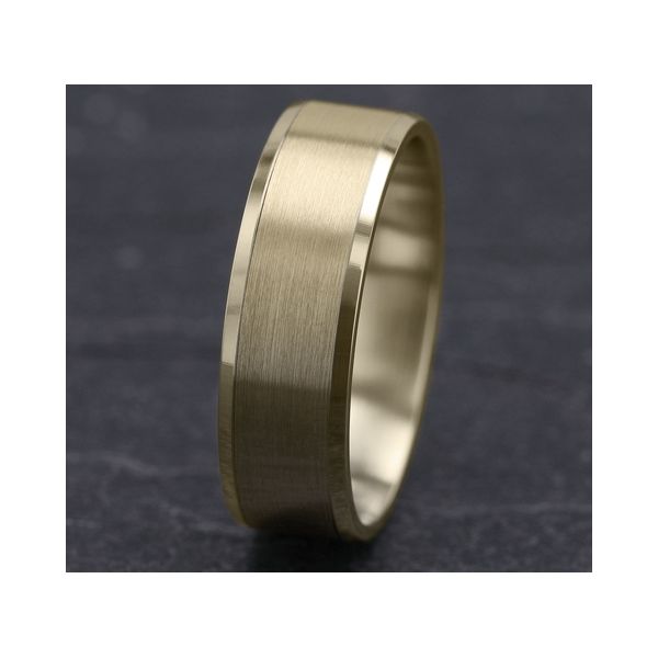 Gold Wedding Band Image 2 Spath Jewelers Bartow, FL