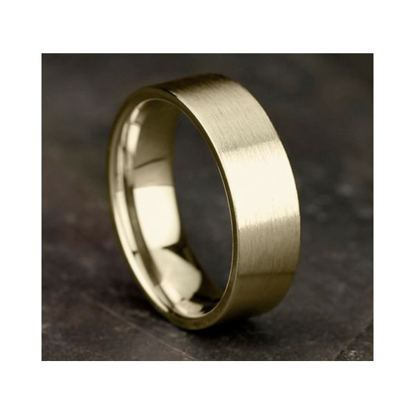 Gold Wedding Band Image 2 Spath Jewelers Bartow, FL