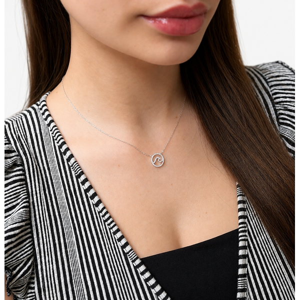 Silver Necklace Image 2 Spath Jewelers Bartow, FL
