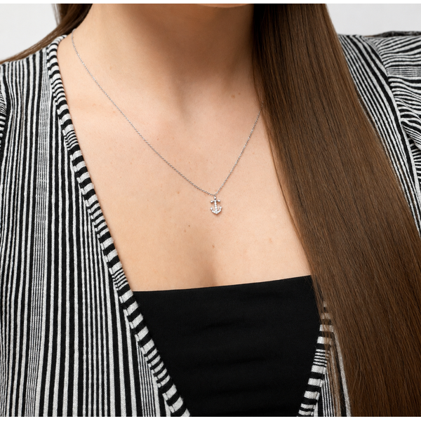 Silver Necklace Image 2 Spath Jewelers Bartow, FL