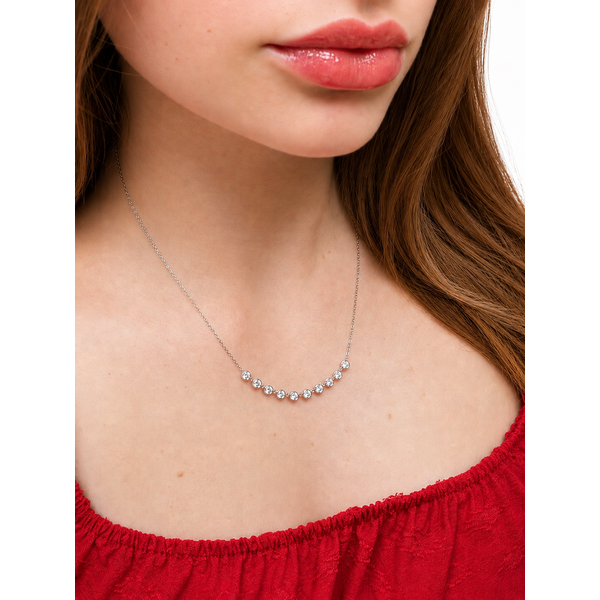 Silver Necklace Image 2 Spath Jewelers Bartow, FL