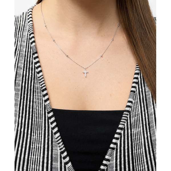 Silver Necklace Image 2 Spath Jewelers Bartow, FL