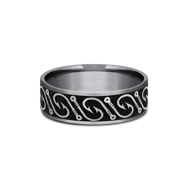 Men's Alternative Wedding Band Image 2 Spath Jewelers Bartow, FL