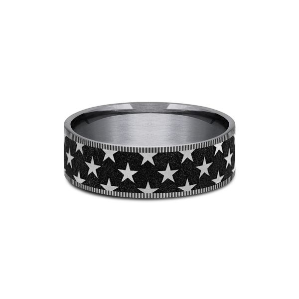 Men's Alternative Wedding Band Image 2 Spath Jewelers Bartow, FL