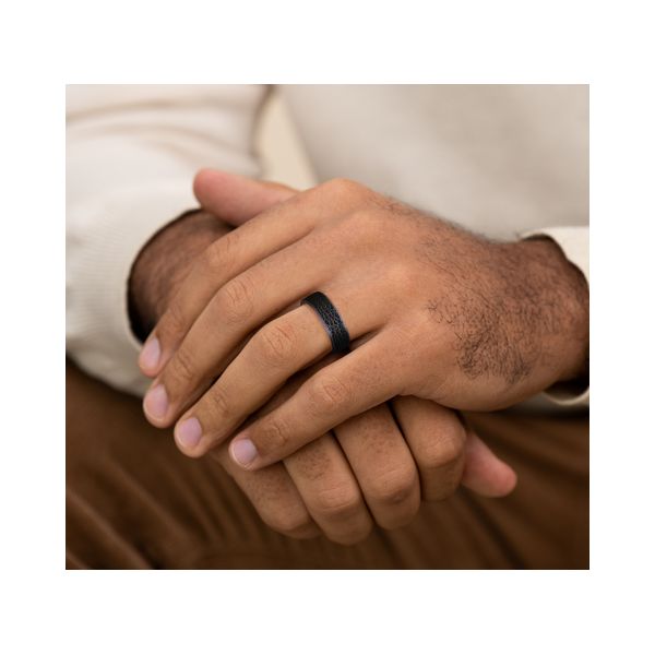 Men's Alternative Wedding Band Image 3 Spath Jewelers Bartow, FL