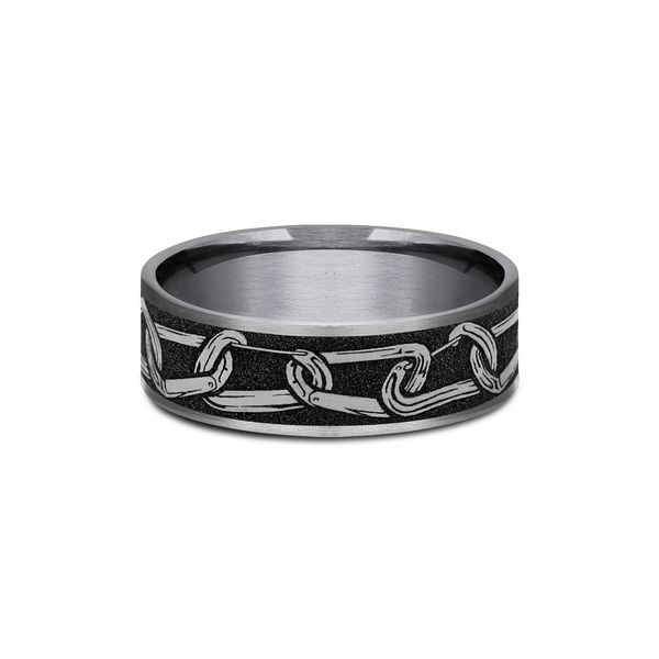Men's Alternative Wedding Band Image 2 Spath Jewelers Bartow, FL
