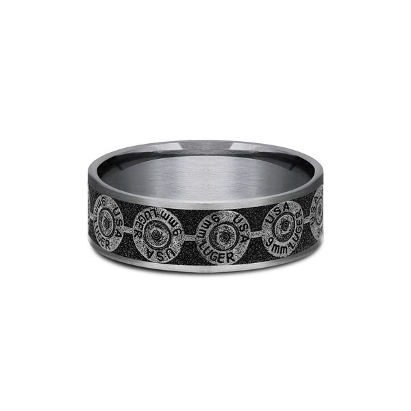 Men's Alternative Wedding Band Image 2 Spath Jewelers Bartow, FL