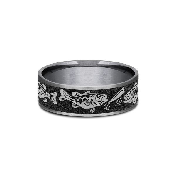 Men's Alternative Wedding Band Image 2 Spath Jewelers Bartow, FL