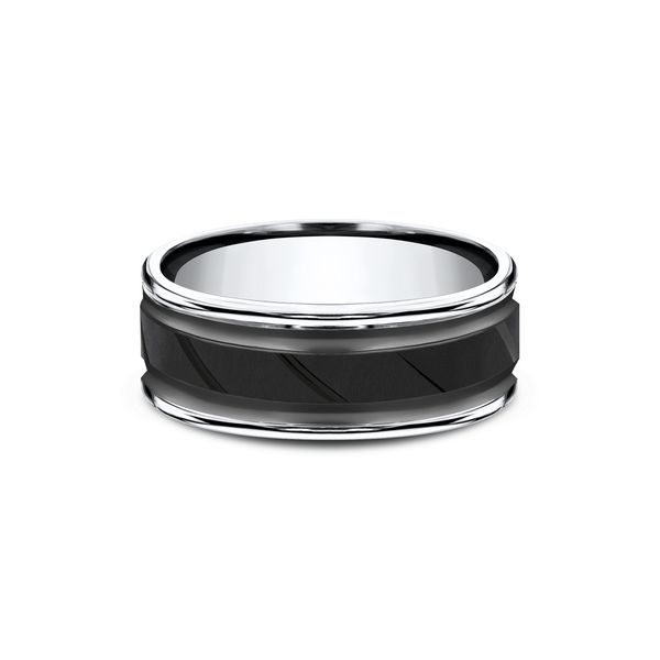 Men's Alternative Wedding Band Image 2 Spath Jewelers Bartow, FL