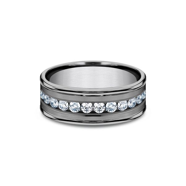 Men's Alternative Wedding Band Image 2 Spath Jewelers Bartow, FL