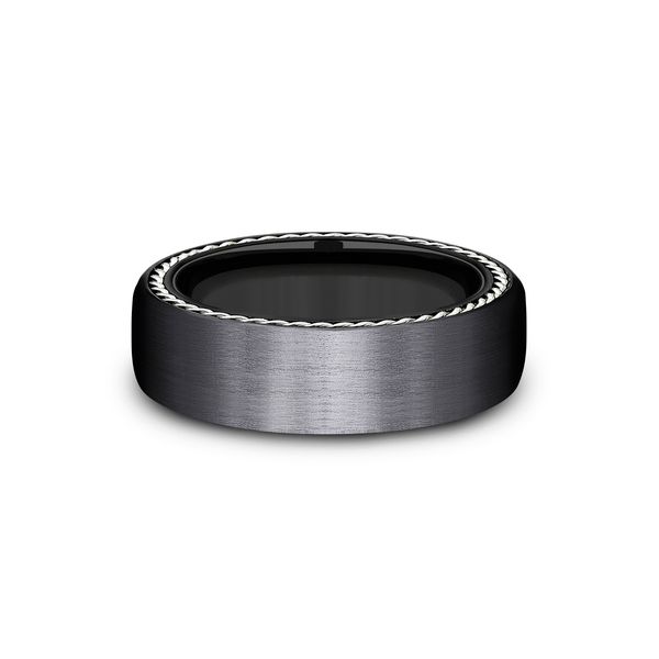 Men's Alternative Wedding Band Image 2 Spath Jewelers Bartow, FL