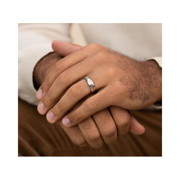 Men's Alternative Wedding Band Image 3 Spath Jewelers Bartow, FL