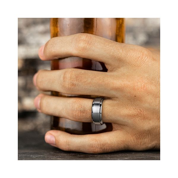 Men's Alternative Wedding Band Image 3 Spath Jewelers Bartow, FL
