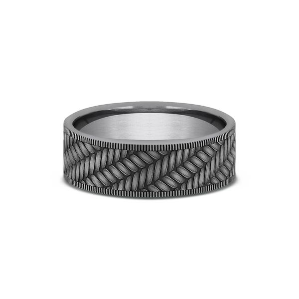 Men's Alternative Wedding Band Image 2 Spath Jewelers Bartow, FL