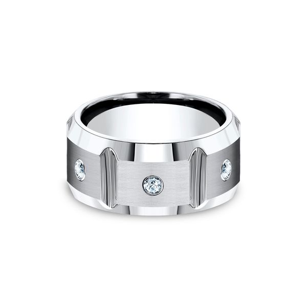 Men's Alternative Wedding Band Image 2 Spath Jewelers Bartow, FL