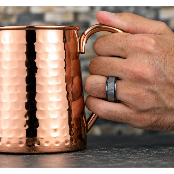 Men's Alternative Wedding Band Image 2 Spath Jewelers Bartow, FL
