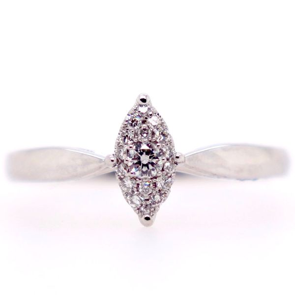 0.11tw Utwo Diamond Cluster Engagement Ring Spicer Cole Fine Jewellers and Spicer Fine Jewellers Fredericton, NB