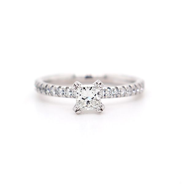 0.88tw Love Squared Princess Cut Diamond Engagement Ring Spicer Cole Fine Jewellers and Spicer Fine Jewellers Fredericton, NB