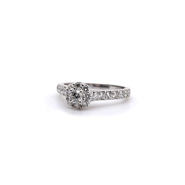 1.01tw Utwo Diamond Halo Engagement Ring Image 2 Spicer Cole Fine Jewellers and Spicer Fine Jewellers Fredericton, NB