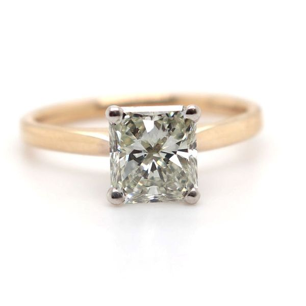 1.57tw Love Squared Diamond Solitaire Engagement Ring Spicer Cole Fine Jewellers and Spicer Fine Jewellers Fredericton, NB