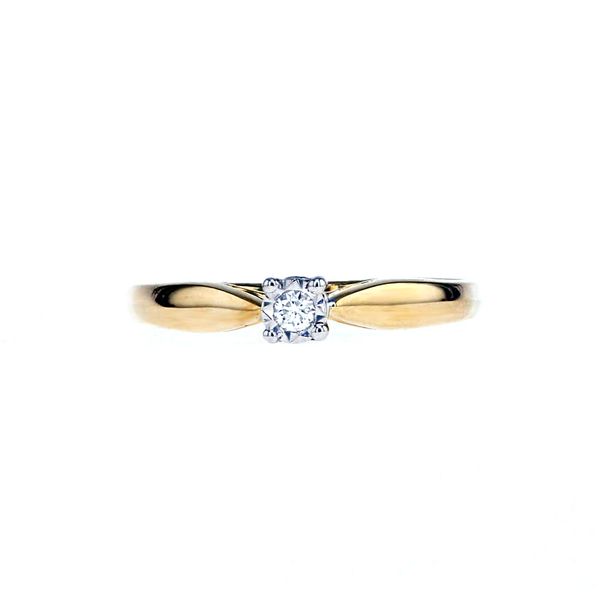 0.03tw Utwo Diamond Solitaire Engagement Ring Spicer Cole Fine Jewellers and Spicer Fine Jewellers Fredericton, NB