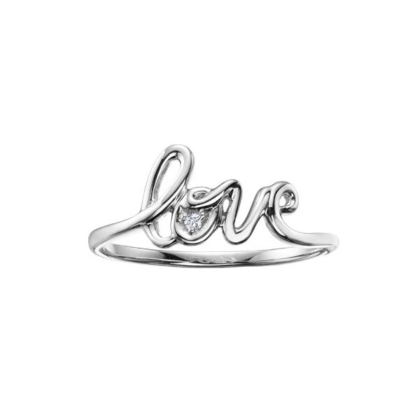 0.01tw Diamond Love Ring Spicer Cole Fine Jewellers and Spicer Fine Jewellers Fredericton, NB