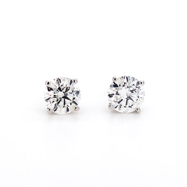 1.00tw Diamond Solitaire Stud Earrings Spicer Cole Fine Jewellers and Spicer Fine Jewellers Fredericton, NB