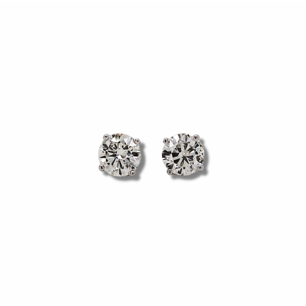 1.00tw Diamond Solitaire Stud Earrings Spicer Cole Fine Jewellers and Spicer Fine Jewellers Fredericton, NB