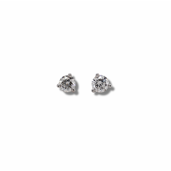 0.50tw Martini Diamond Solitaire Stud Earrings Spicer Cole Fine Jewellers and Spicer Fine Jewellers Fredericton, NB