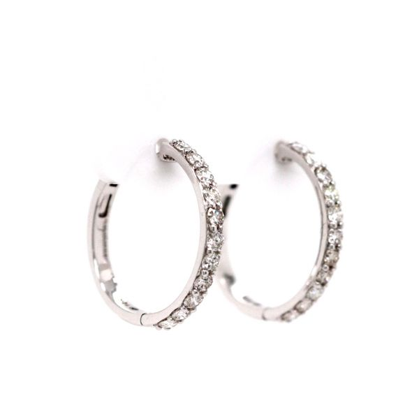 1.00tw Diamond Hoop Earrings Spicer Cole Fine Jewellers and Spicer Fine Jewellers Fredericton, NB