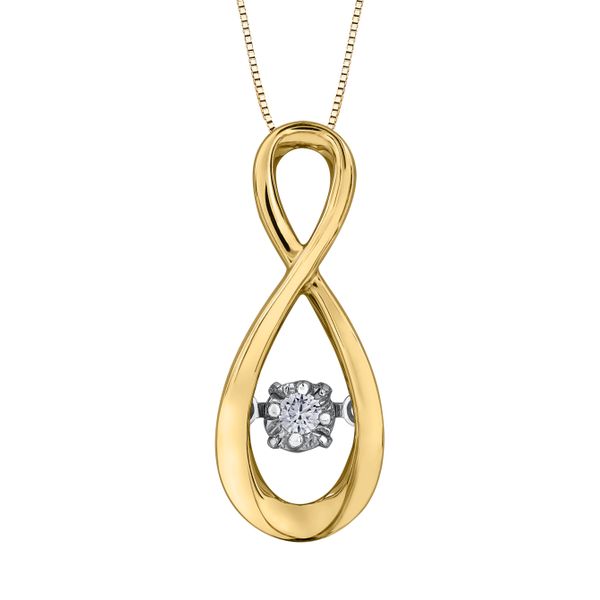 0.03tw Pulse Infinity Diamond Pendant Spicer Cole Fine Jewellers and Spicer Fine Jewellers Fredericton, NB