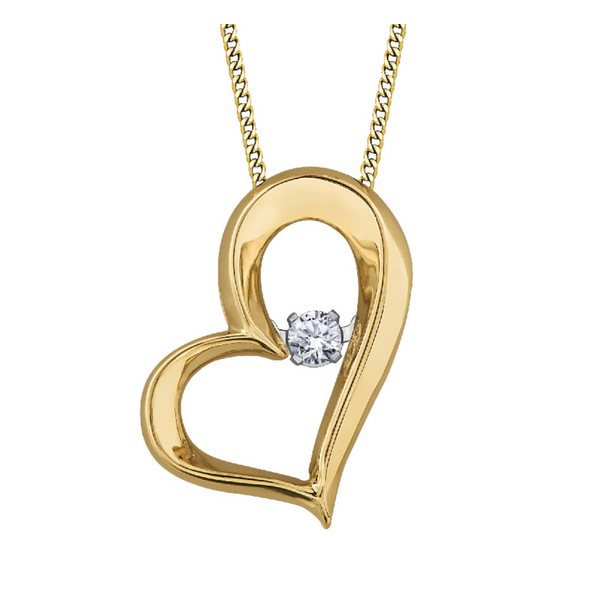 0.05tw Pulse Diamond Heart Pendant Spicer Cole Fine Jewellers and Spicer Fine Jewellers Fredericton, NB