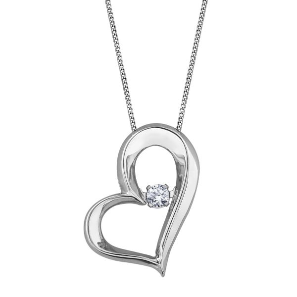 0.05tw Pulse Heart Diamond Pendant Spicer Cole Fine Jewellers and Spicer Fine Jewellers Fredericton, NB