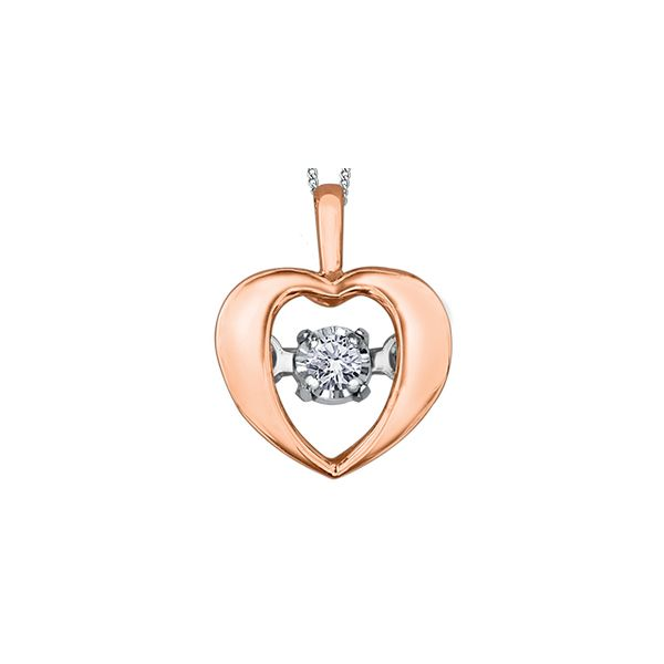 0.02tw Pulse Heart Diamond Pendant Spicer Cole Fine Jewellers and Spicer Fine Jewellers Fredericton, NB
