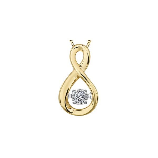 0.02tw Diamond Infinity Pendant Spicer Cole Fine Jewellers and Spicer Fine Jewellers Fredericton, NB