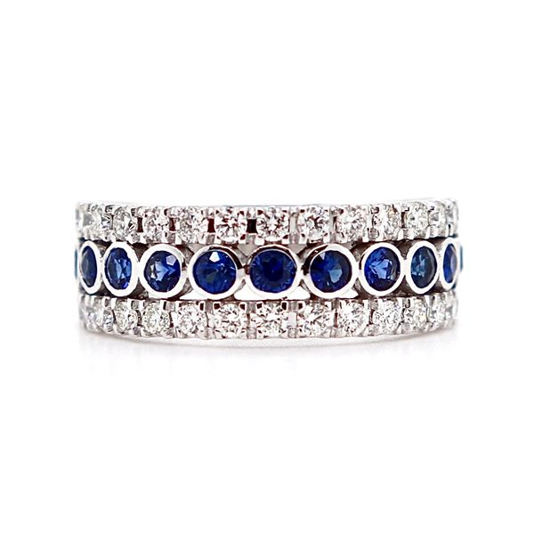 Multi Stone Sapphire & Diamond Fashion Ring Spicer Cole Fine Jewellers and Spicer Fine Jewellers Fredericton, NB