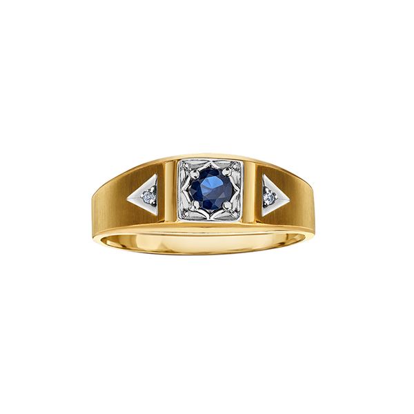 Three Stone Sapphire & Diamond Ring Spicer Cole Fine Jewellers and Spicer Fine Jewellers Fredericton, NB