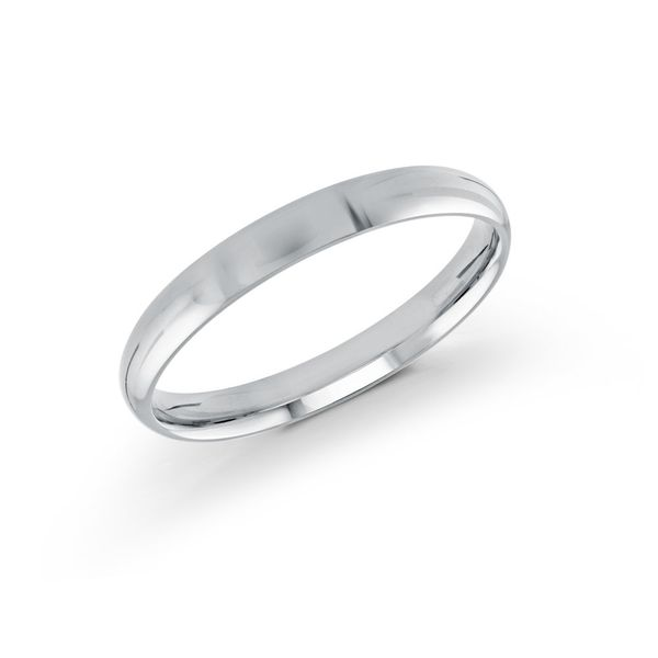 10kt White Gold 3mm Wedding Band - Size 5 Spicer Cole Fine Jewellers and Spicer Fine Jewellers Fredericton, NB
