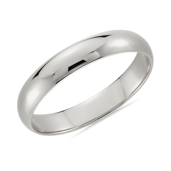 10kt White Gold 4mm Wedding Band - Size 10 Spicer Cole Fine Jewellers and Spicer Fine Jewellers Fredericton, NB