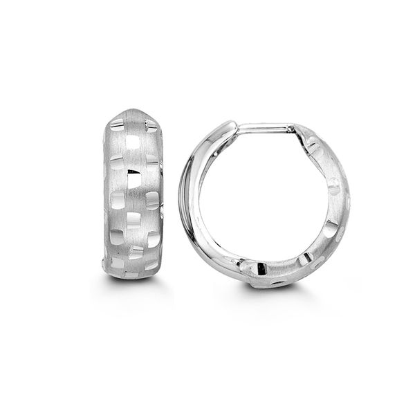 Bella 10kt Gold Huggie Hoop Earrings Spicer Cole Fine Jewellers and Spicer Fine Jewellers Fredericton, NB