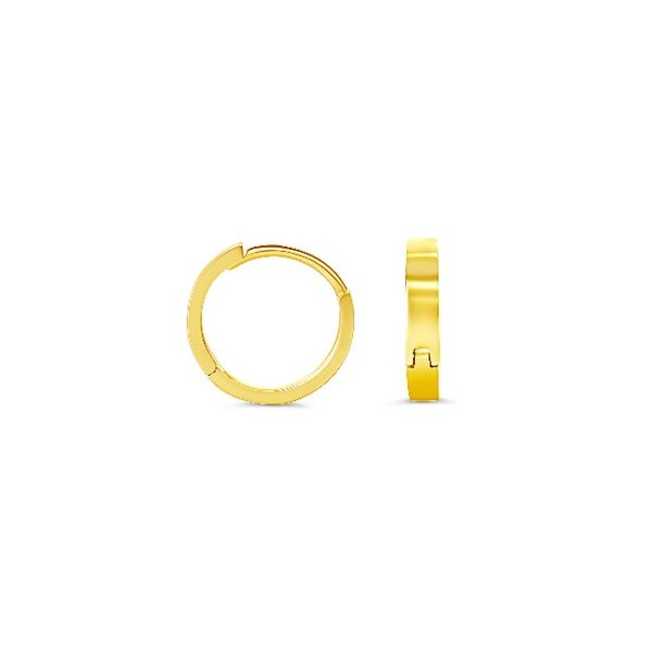 Bella Mini 10kt Gold Huggie Hoop Earrings Spicer Cole Fine Jewellers and Spicer Fine Jewellers Fredericton, NB