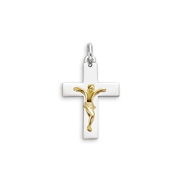 Bella Faith 10kt Gold Cross Pendant Spicer Cole Fine Jewellers and Spicer Fine Jewellers Fredericton, NB