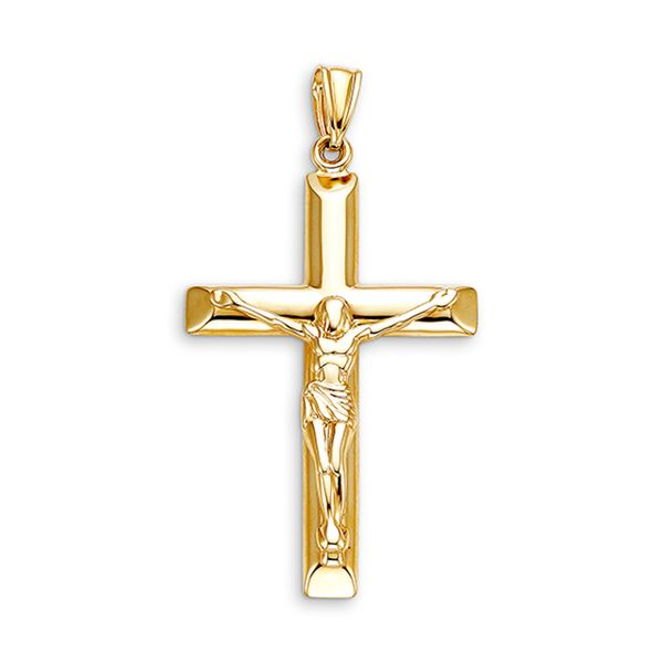 Bella Faith 10kt Gold Cross Pendant Spicer Cole Fine Jewellers and Spicer Fine Jewellers Fredericton, NB